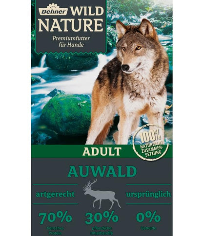 Dehner Wild Nature Auwald Trockenfutter - Geflügel Wild, getreidefrei 12kg