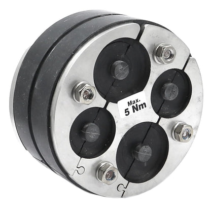 WITTKOWARE 100mm Mauerdurchführung DN100 geteilt 4 Kabel