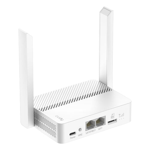 Cudy LT300 4G LTE WLAN-Router 300 Mbit/s mit 2x2 MIMO und VPN