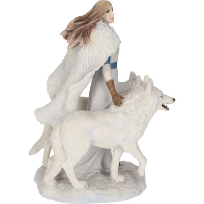 Nemesis Now Winter Guardians Anne Stokes Figur – Weiss, 28 cm