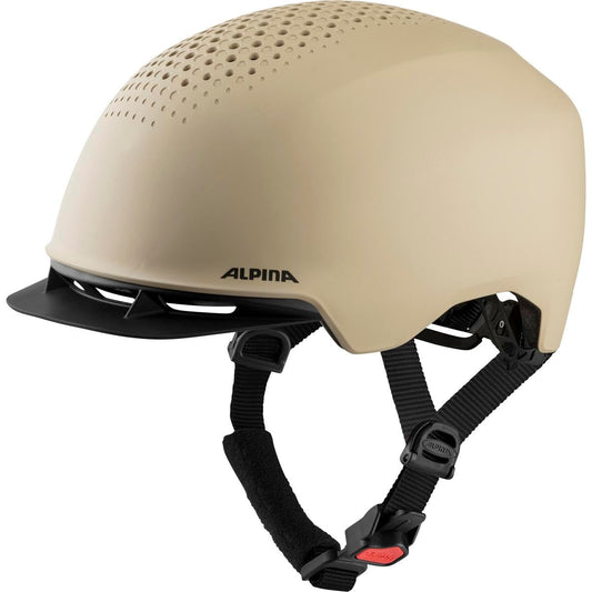 Alpina Idol LED Fahrradhelm - Mojave-Sand matt 52-56 cm