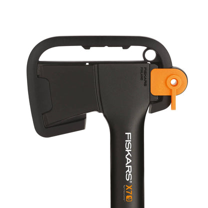 Fiskars Universalaxt X7-XS mit Klingen- und Transportschutz, 35,5 cm