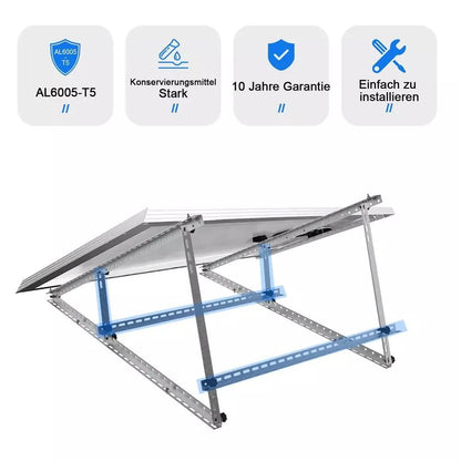 GLIESE Balkonkraftwerk Halterung 118cm 2er Set