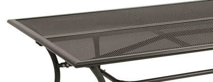 DEGAMO Classic Gartentisch 90x150cm rechteckig anthrazit