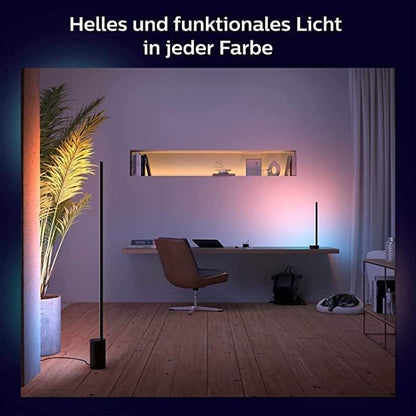 Philips Hue Gradient Signe White & Color LED Stehleuchte - Schwarz