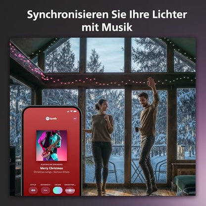 Philips Hue Festavia Lichterkette – White & Color Ambiance 20m