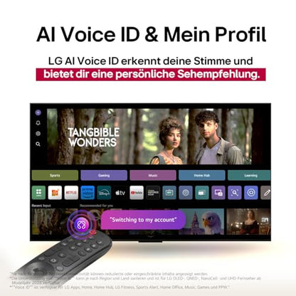 LG OLED65C5ELB 4K OLED evo AI TV 65 Zoll Modell 2025