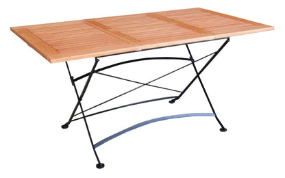 Schlossgarten Klapptisch ausziehbar – 90x100/150cm