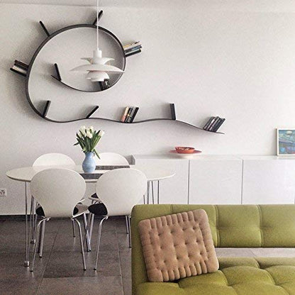 Kartell Bookworm Flexibles Bücherregal – Grau, 320 cm