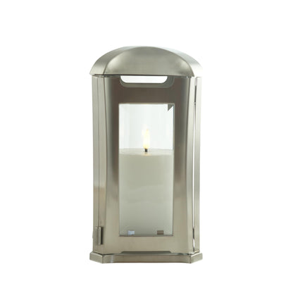 designgrab AEL5 Venezia Edelstahl-Grablampe - Silber