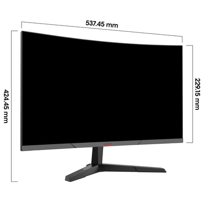 KOORUI 24E6CA Gaming Monitor - 24 Zoll Curved 180Hz Schwarz