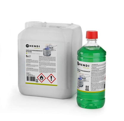 HENDI Brennpaste geruchlos, russfrei 5x 1L Chafing Dish