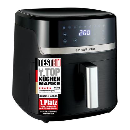 Russell Hobbs SatisFry Heissluftfritteuse XXL 8,3L - 27632-56. Großvolumiger Heissluftgarer zur fettarmen Zubereitung von Speisen.