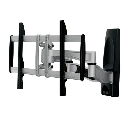 PureMounts PLATINUM-65 TV-Wandhalterung schwenkbar Schwarz. Schwarze Wandhalterung mit Gelenk für flexible TV-Ausrichtung.