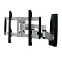 PureMounts PLATINUM-65 TV-Wandhalterung schwenkbar Schwarz. Schwarze Wandhalterung mit Gelenk für flexible TV-Ausrichtung.