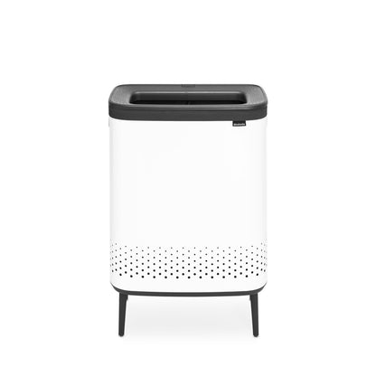 Brabantia Bo Wäschesammler Hi 2x45L Wäschekorb - Weiss