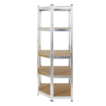 PROREGAL Mega Deal Eckregal Ragnar Steckregal Set - 3-tlg. Verzinkt