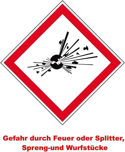 h2i Eissterne Eisfontäne Sprühkerze Tischfeuerwerk - 360 Stk. 12 cm