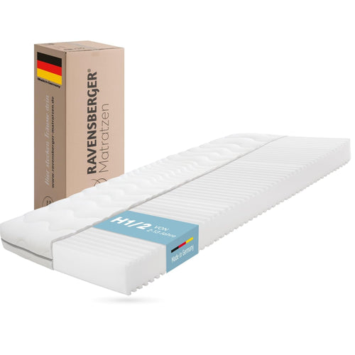 RAVENSBERGER Softwelle Kaltschaummatratze – 140x200 H1/H2