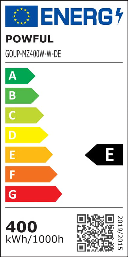 POWFUL 400W LED Flutlichtstrahler – IP67 Aussen 6500K