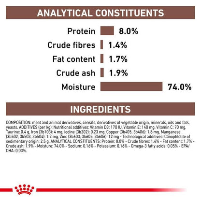Royal Canin VET Gastrointestinal Low Fat Mousse Hunde 12x420g