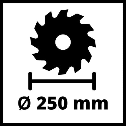 Einhell TC-TS 2025/2 U Tischkreissäge – 2000W, 250mm
