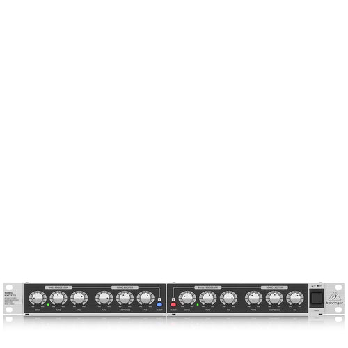 Behringer SONIC EXCITER SX3040 V2 Stereo Klangprozessor. Schwarzes Gerät zur Optimierung von Frequenzspektrum und Stereobild.