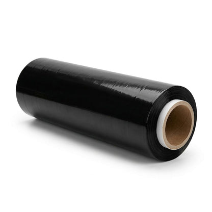 Beste-Folie Stretchfolie schwarz blickdicht 23 µm 500 mm 6 Rollen