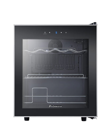 Kalamera KRC-40FCSS Weinkühlschrank Freistehend - 15 Flaschen