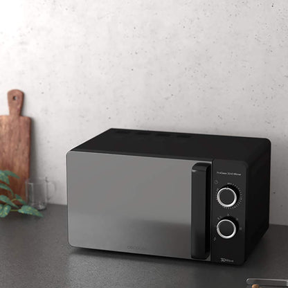 Cecotec Mikrowelle ProClean 3040, 20 Liter - Schwarz