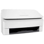 HP ScanJet Enterprise Flow 7000 s3 Professioneller Dokumentenscanner. Grauer ADF-Scanner. Erfasst beidseitig Dokumente zur Archivierung.