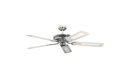 Potkuri Deckenventilator ohne Beleuchtung 132cm - Stahl Weiss