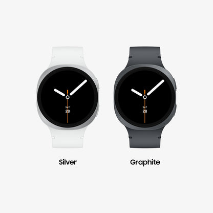 Samsung Galaxy Watch8 Smartwatch mit Galaxy AI, 40 mm, LTE, Graphite