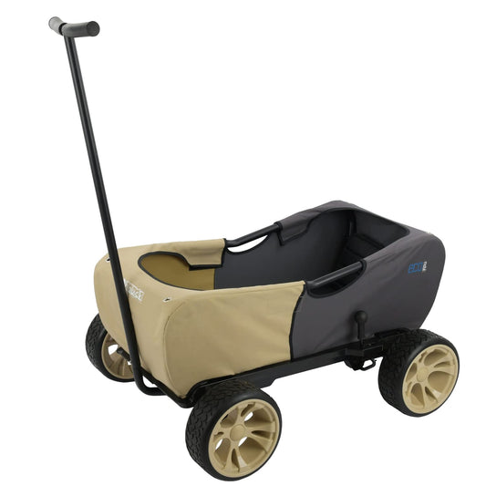 hauck Eco Mobil Bollerwagen für 2 Kinder - Safari