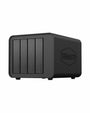 TERRAMASTER D4-320 Externes Festplattengehäuse - 4fach USB-C Gen2. Schwarzes Gehäuse für externe Festplatten mit USB-C Gen2.
