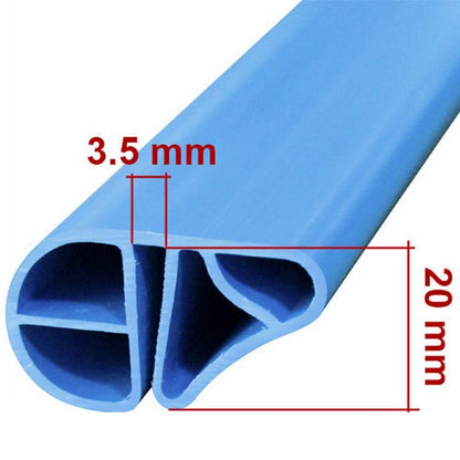 SAXONICA Pool Handlauf Set Basic für Rundpool Ø 350–360 cm, blau