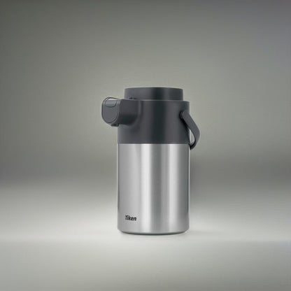 Tiken 3L Pumpkanne Thermoskanne Isolierkanne – Edelstahl