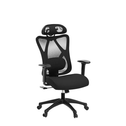 SONGMICS OBN063B01 Ergonomischer Mesh Bürostuhl - Tintenschwarz