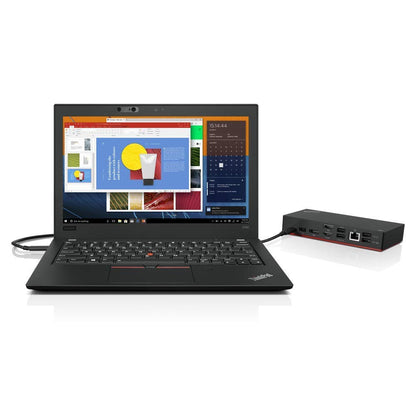Lenovo 40AS0090EU Dockingstation - USB-C Anschluss Schwarz