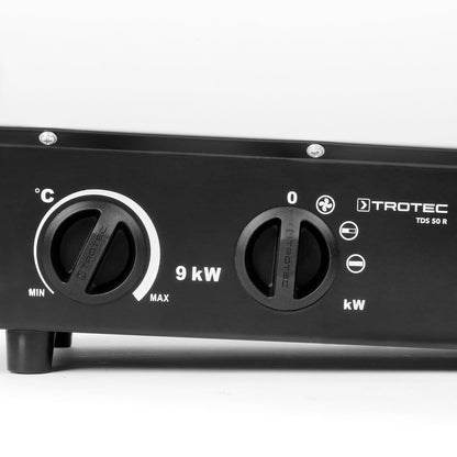 TROTEC TDS 50 R Elektro Bauheizer Heizlüfter – Max. 9 kW