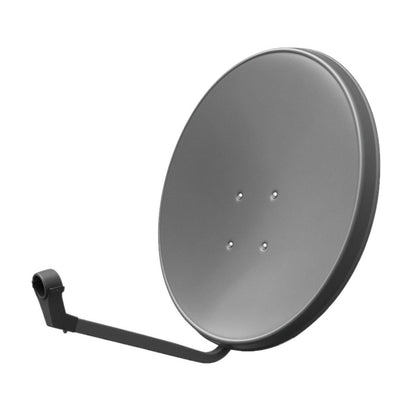 ARLI Sat-Anlage 60 cm mit Quad LNB, 15 m Koaxialkabel und Satfinder