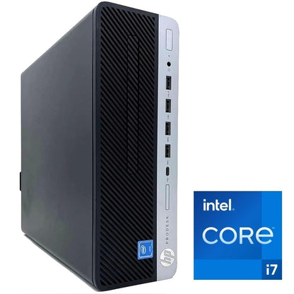 HP ProDesk 600 G4 i7 Business PC - 32GB RAM, 1TB SSD, Win 11