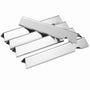 MGiessca 66032 Aromaschienen für Weber Genesis II 300, Edelstahl, 5-teiliges Set