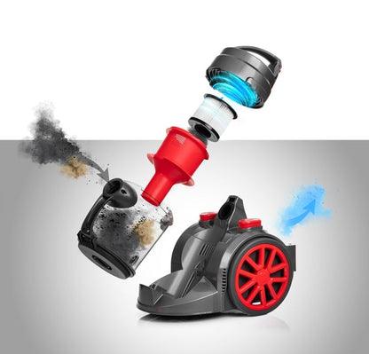 LEHMANN Zyklon Staubsauger beutellos Bodenstaubsauger - 4000W