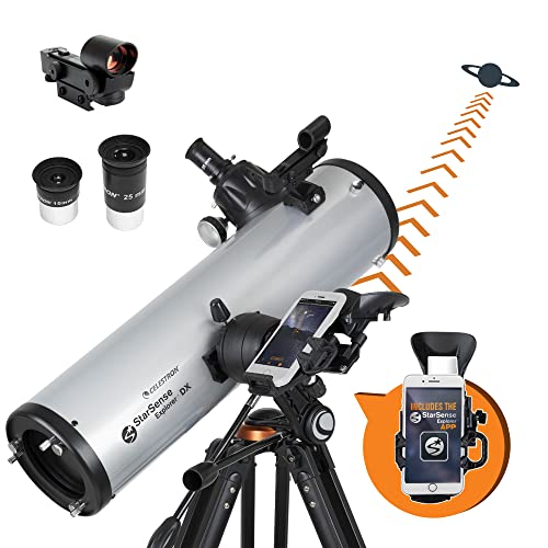 Celestron StarSense Explorer DX 130 Teleskop - Silber/Schwarz
