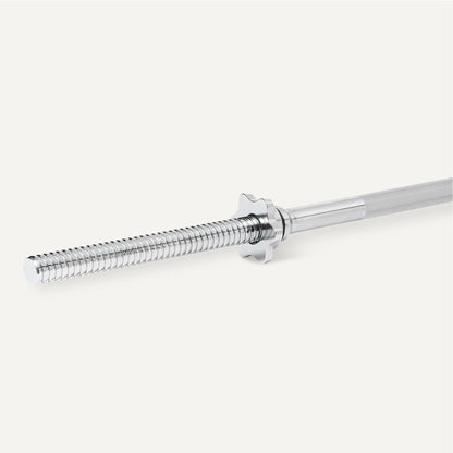 Amazon Basics Langhantelstange 152 cm, verchromt, 2,5 cm Durchmesser