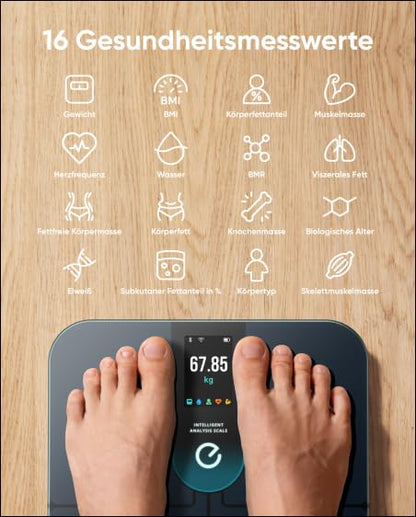 eufy Smart Scale P3 – WLAN Fitness Körperanalyse-Waage