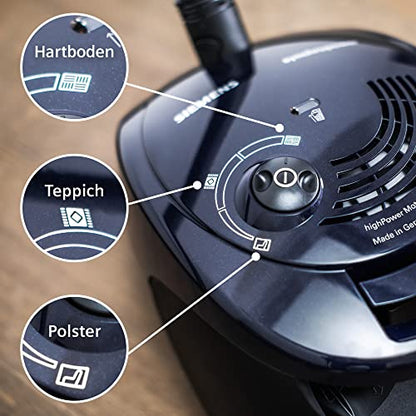 SIEMENS synchropower VS06B1110 Bodenstaubsauger - Moonlight Blue