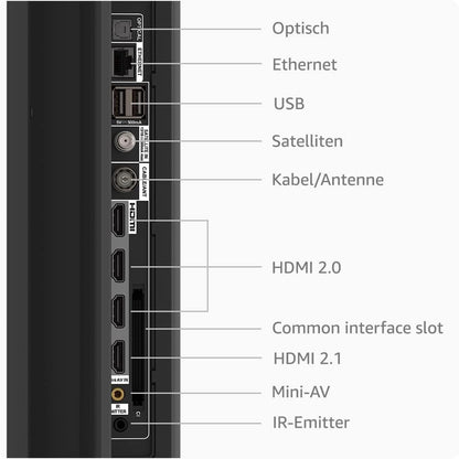 Amazon Fire TV 4-Serie 4K UHD Smart-TV mit Fire OS - 50 Zoll