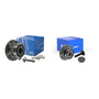 SKF VKBA 6556 Radlagersatz Hinten - Audi VW Seat Skoda, silberfarben, zylindrisch. Ermöglicht reibungslose Drehung des Hinterrads.